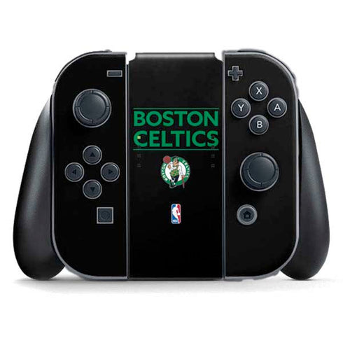 NBA Boston Celtics Standard - Black Nintendo Skins